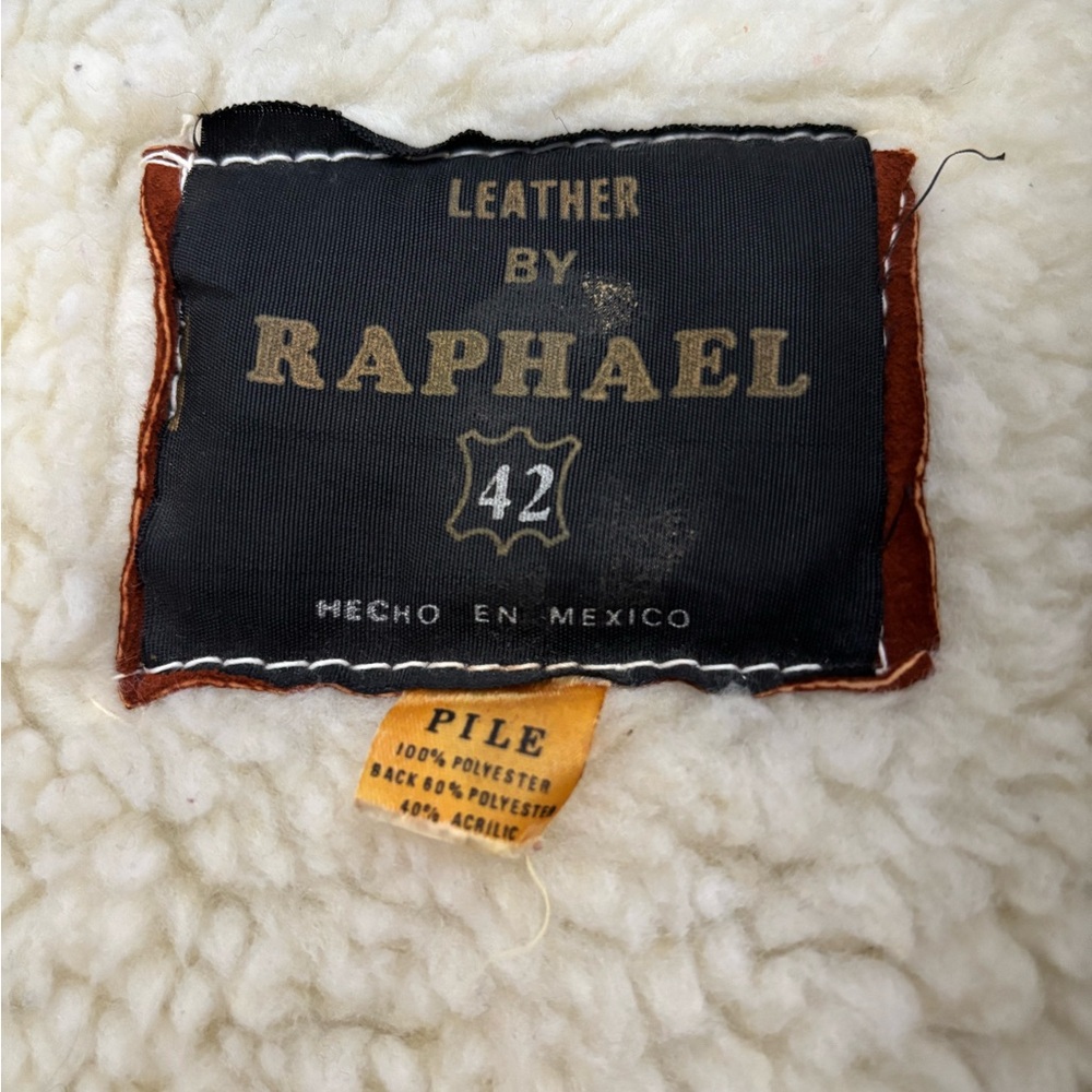 Vintage suede vest with lining - Picture 4 of 9